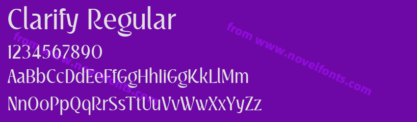 Clarify RegularPreview Clarify RegularPreview