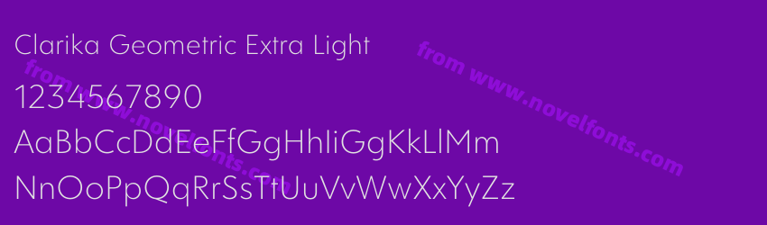 Clarika Geometric Extra LightPreview Clarika Geometric Extra LightPreview