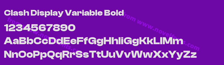 Clash Display Variable BoldPreview Clash Display Variable BoldPreview