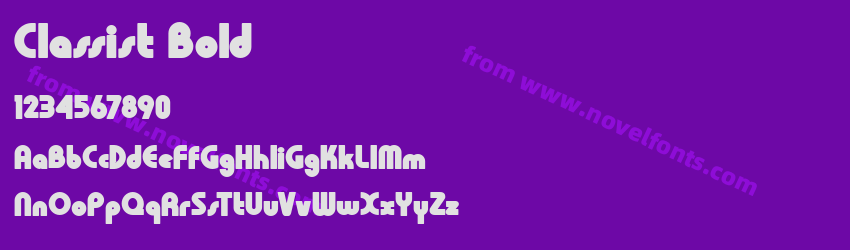 Classist BoldPreview Classist BoldPreview