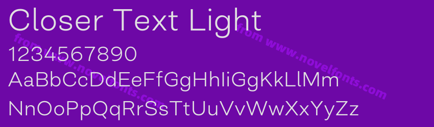 Closer Text LightPreview Closer Text LightPreview