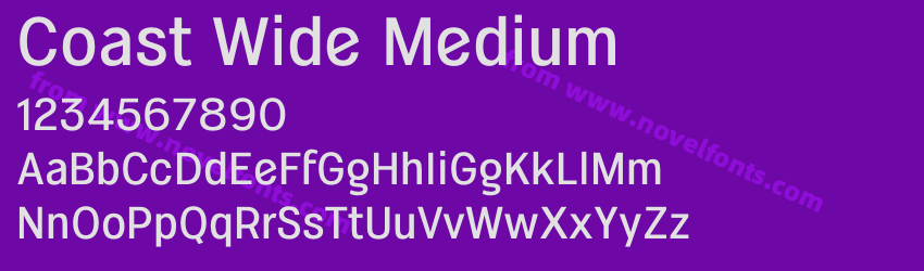 Coast Wide MediumPreview Coast Wide MediumPreview