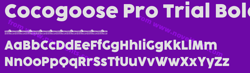 Cocogoose Pro Trial BoldPreview Cocogoose Pro Trial BoldPreview