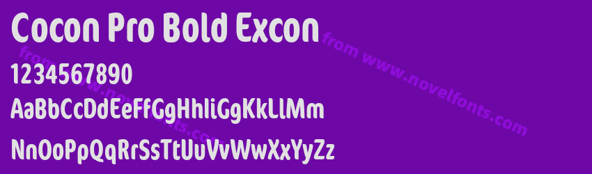 Cocon Pro Bold ExconPreview Cocon Pro Bold ExconPreview