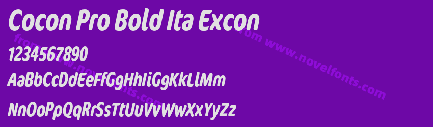 Cocon Pro Bold Ita ExconPreview Cocon Pro Bold Ita ExconPreview