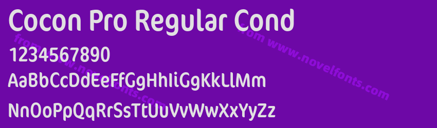 Cocon Pro Regular CondPreview Cocon Pro Regular CondPreview