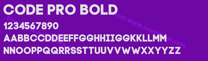 Code Pro BoldPreview Code Pro BoldPreview