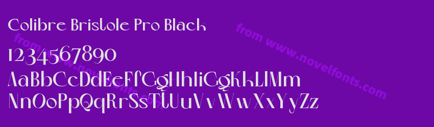 Colibre Bristole Pro BlackPreview Colibre Bristole Pro BlackPreview