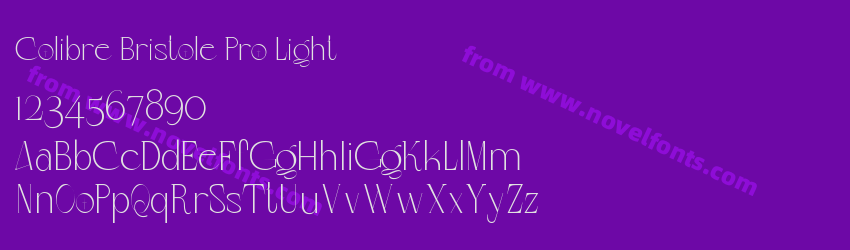 Colibre Bristole Pro LightPreview