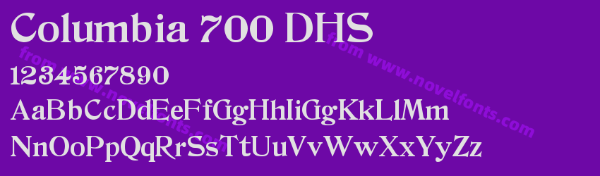 Columbia 700 DHSPreview Columbia 700 DHSPreview