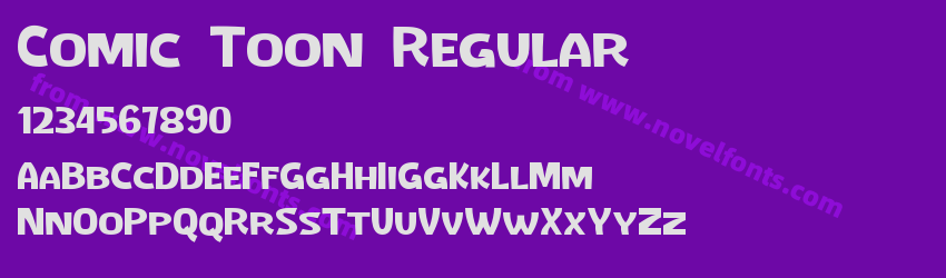 Comic Toon RegularPreview Comic Toon RegularPreview