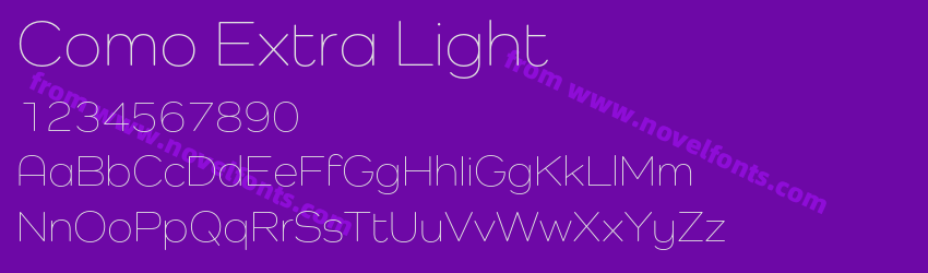 Como Extra LightPreview Como Extra LightPreview