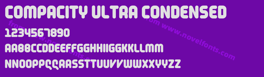 Compacity Ultra CondensedPreview Compacity Ultra CondensedPreview