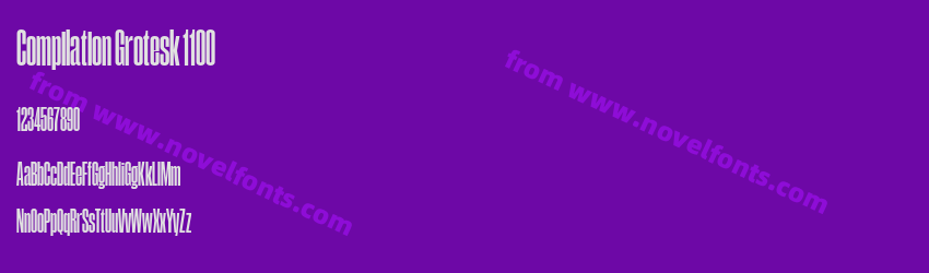 Compilation Grotesk 1100Preview Compilation Grotesk 1100Preview