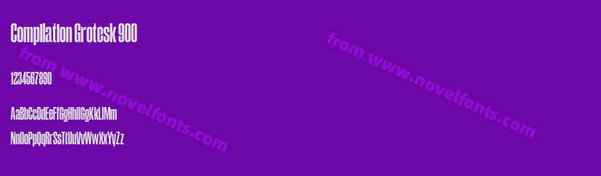 Compilation Grotesk 900Preview Compilation Grotesk 900Preview