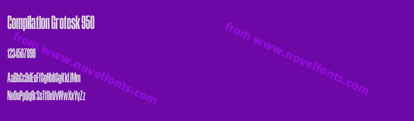 Compilation Grotesk 950Preview Compilation Grotesk 950Preview