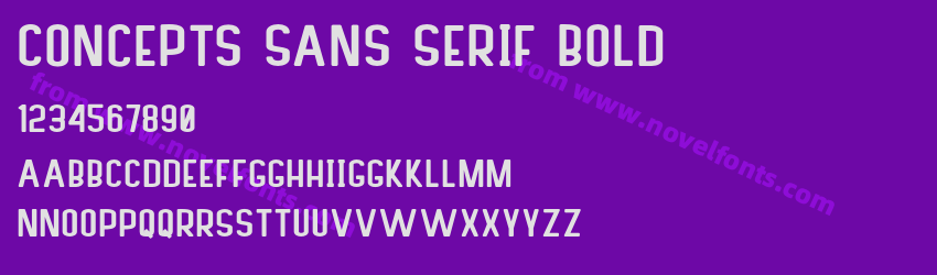 Concepts Sans Serif BoldPreview Concepts Sans Serif BoldPreview