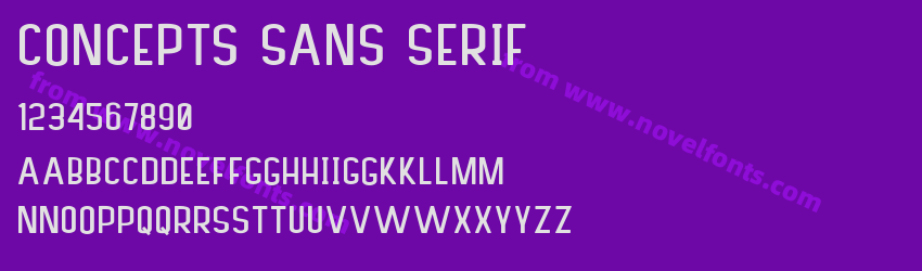Concepts Sans SerifPreview Concepts Sans SerifPreview