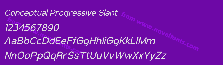 Conceptual Progressive SlantPreview Conceptual Progressive SlantPreview