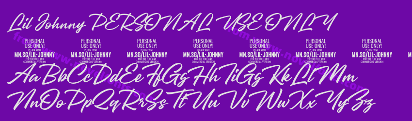 Lil Johnny PERSONAL USE ONLYPreview