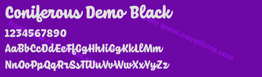 Coniferous Demo BlackPreview Coniferous Demo BlackPreview