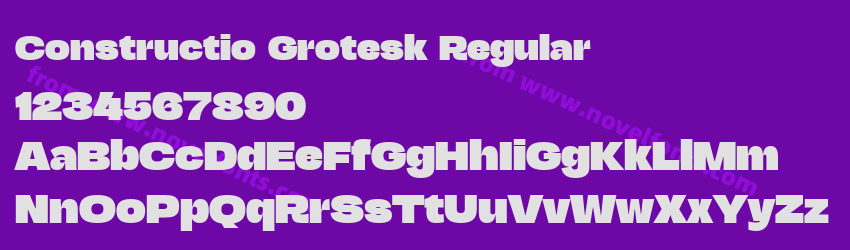 Constructio Grotesk RegularPreview Constructio Grotesk RegularPreview