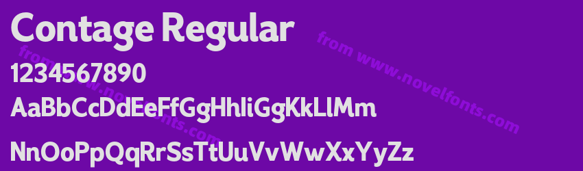 Contage RegularPreview Contage RegularPreview