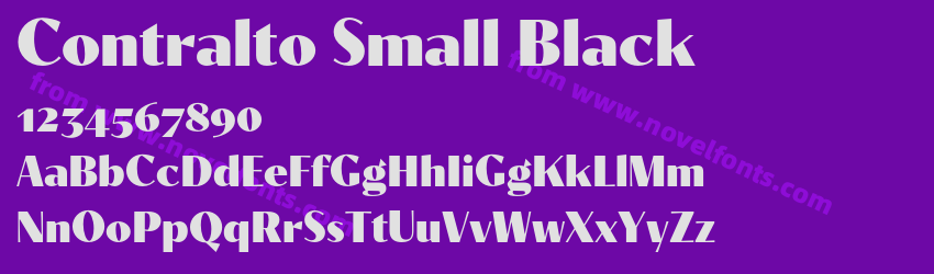 Contralto Small BlackPreview Contralto Small BlackPreview