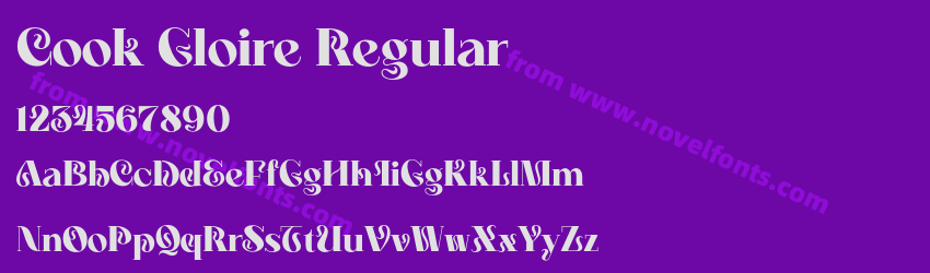 Cook Gloire RegularPreview Cook Gloire RegularPreview