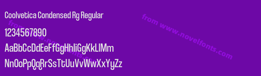 Coolvetica Condensed Rg RegularPreview Coolvetica Condensed Rg RegularPreview