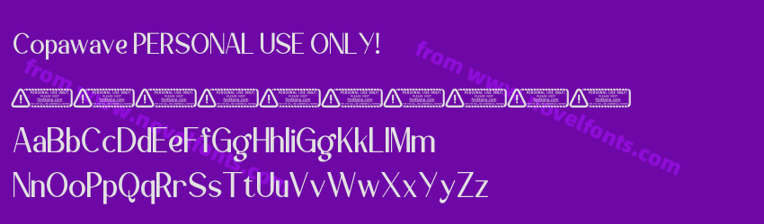 Copawave PERSONAL USE ONLY!Preview Copawave PERSONAL USE ONLY!Preview