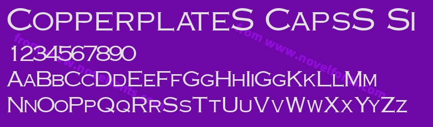CopperplateS CapsS SiPreview CopperplateS CapsS SiPreview