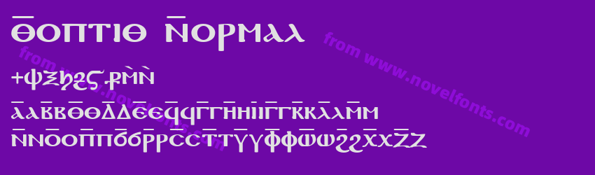 Coptic NormalPreview Coptic NormalPreview