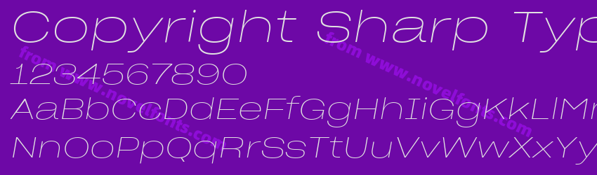 Copyright Sharp Type CoPreview Copyright Sharp Type CoPreview