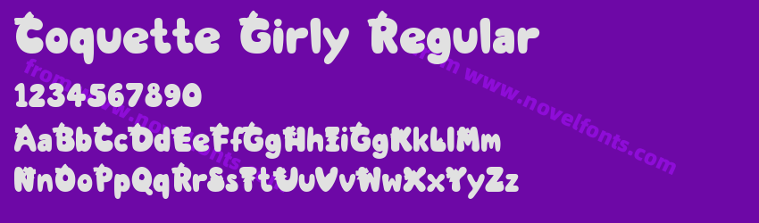 Coquette Girly RegularPreview Coquette Girly RegularPreview