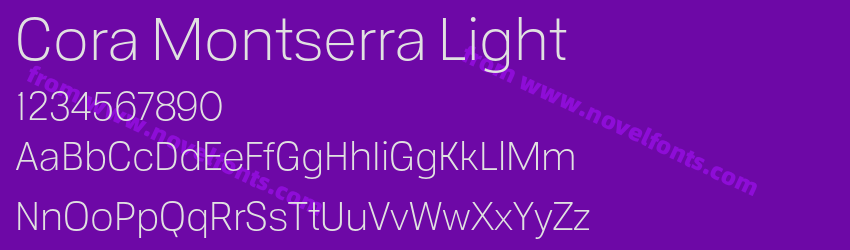 Cora Montserra LightPreview