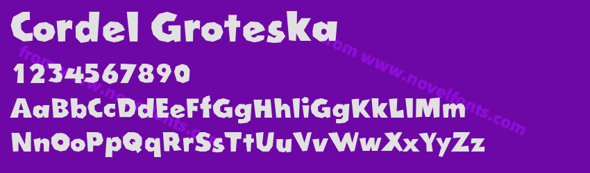 Cordel GroteskaPreview Cordel GroteskaPreview