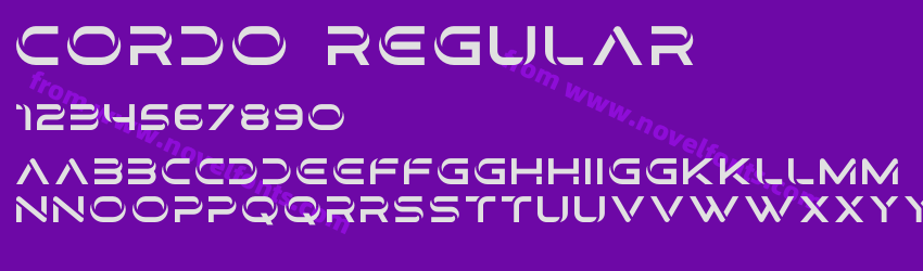 Cordo RegularPreview Cordo RegularPreview