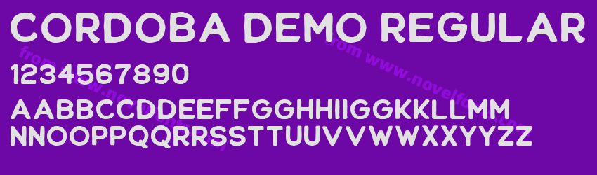 Cordoba DEMO RegularPreview Cordoba DEMO RegularPreview