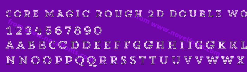 Core Magic Rough 2D Double W00Preview Core Magic Rough 2D Double W00Preview