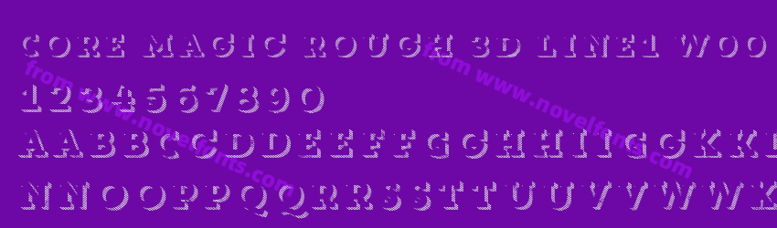 Core Magic Rough 3D Line1 W00Preview Core Magic Rough 3D Line1 W00Preview