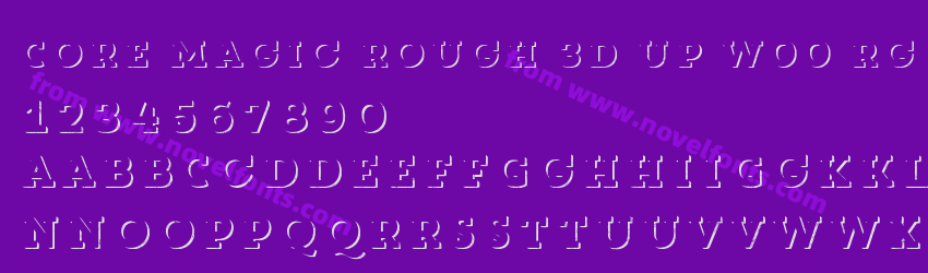 Core Magic Rough 3D Up W00 RgPreview Core Magic Rough 3D Up W00 RgPreview