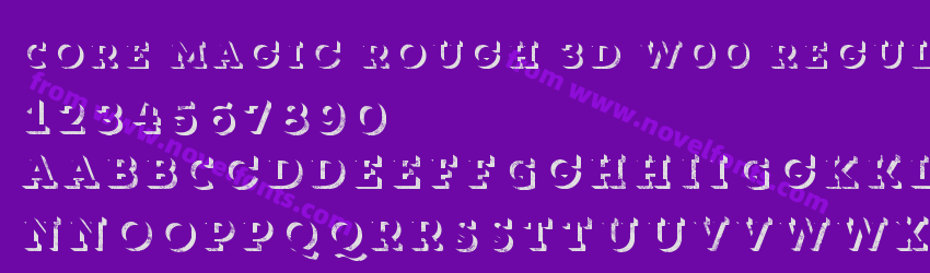 Core Magic Rough 3D W00 RegularPreview Core Magic Rough 3D W00 RegularPreview