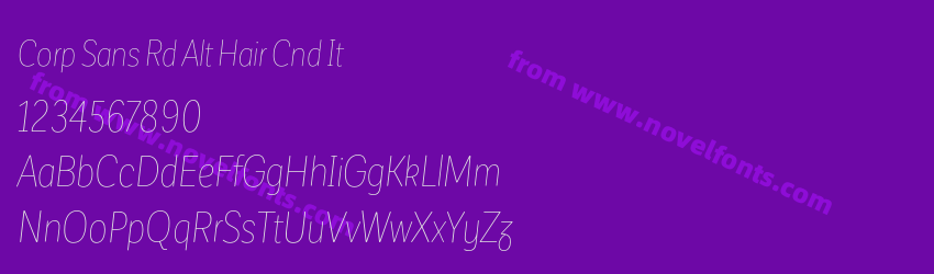 Corp Sans Rd Alt Hair Cnd ItPreview Corp Sans Rd Alt Hair Cnd ItPreview