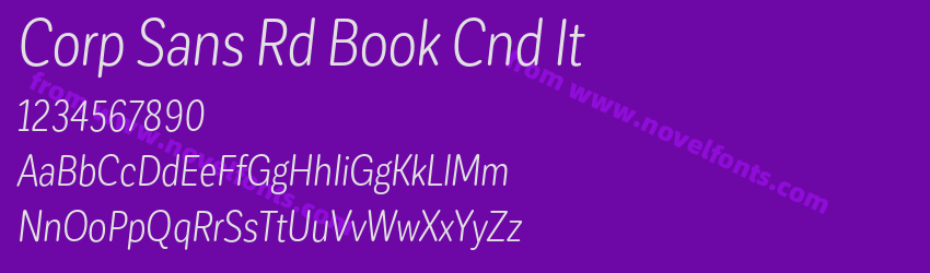 Corp Sans Rd Book Cnd ItPreview Corp Sans Rd Book Cnd ItPreview