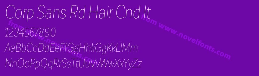 Corp Sans Rd Hair Cnd ItPreview Corp Sans Rd Hair Cnd ItPreview