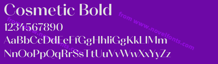 Cosmetic BoldPreview Cosmetic BoldPreview