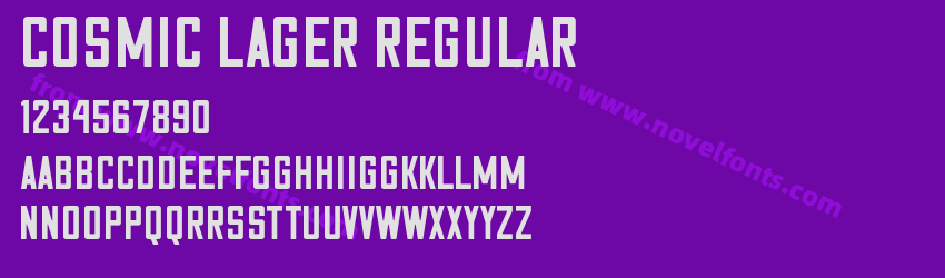 Cosmic Lager RegularPreview Cosmic Lager RegularPreview