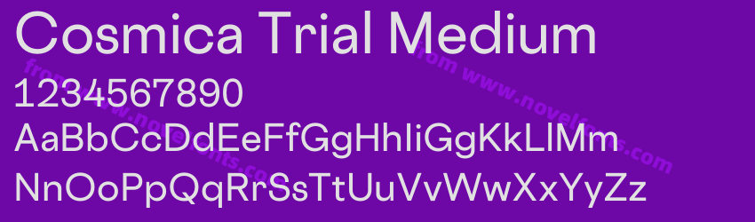 Cosmica Trial MediumPreview Cosmica Trial MediumPreview