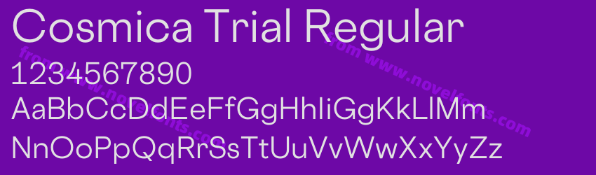 Cosmica Trial RegularPreview Cosmica Trial RegularPreview